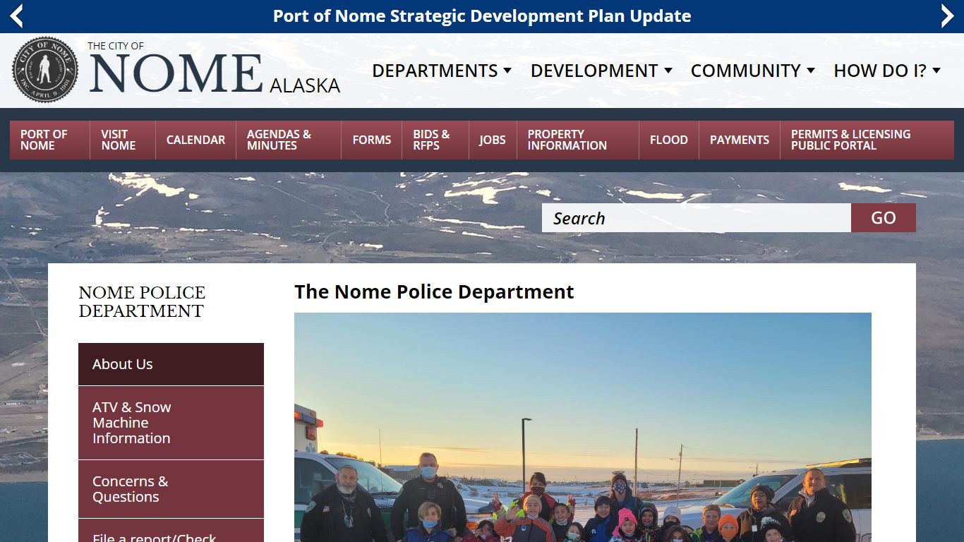 The Nome Police Department - Nome Alaska